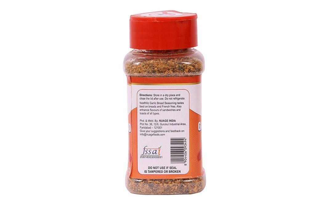 Foodfrillz Garlic Bread Seasoning    Plastic Jar  60 grams